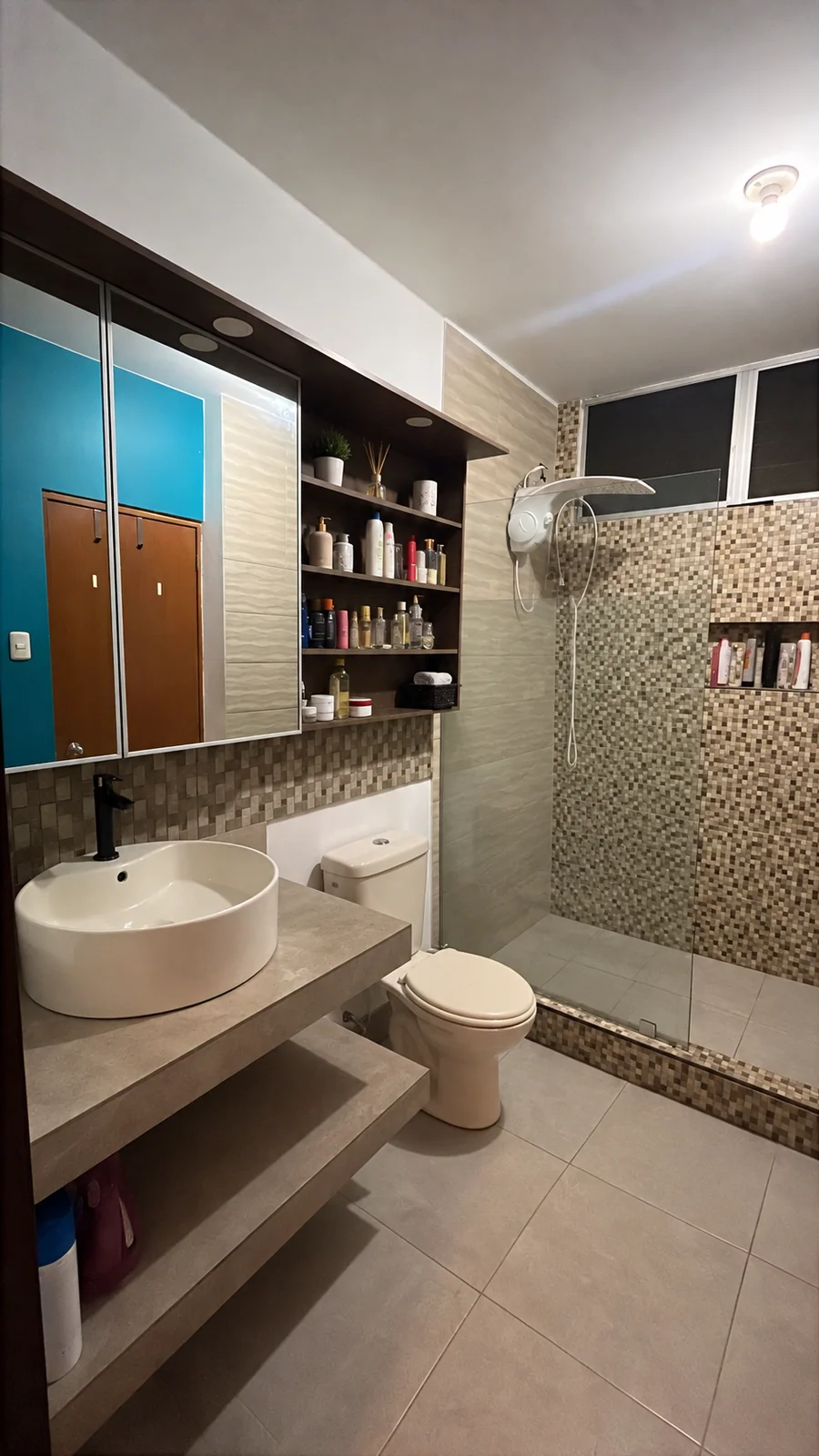 Bathroom after cleaning